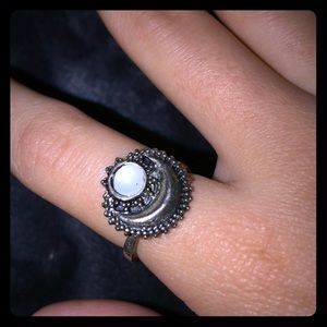 Vintage sun and moon ring🌞🌛